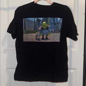 Dreamworks Shrek Graphic Tee in Black